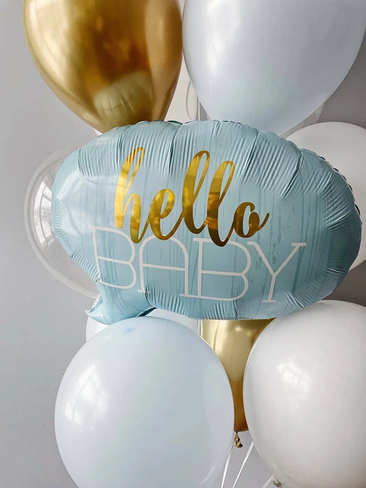 "Hello Baby" Foil Balloon