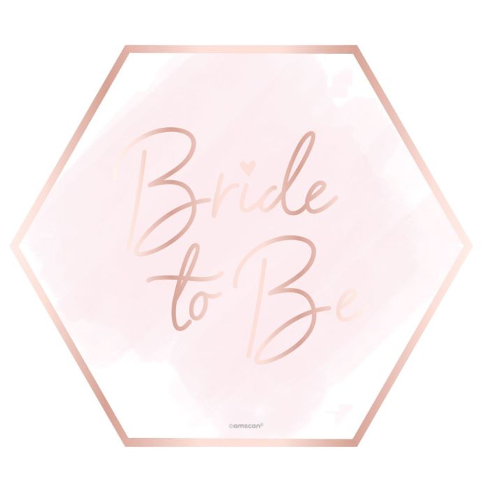 Bride To Be Plates 8 pk