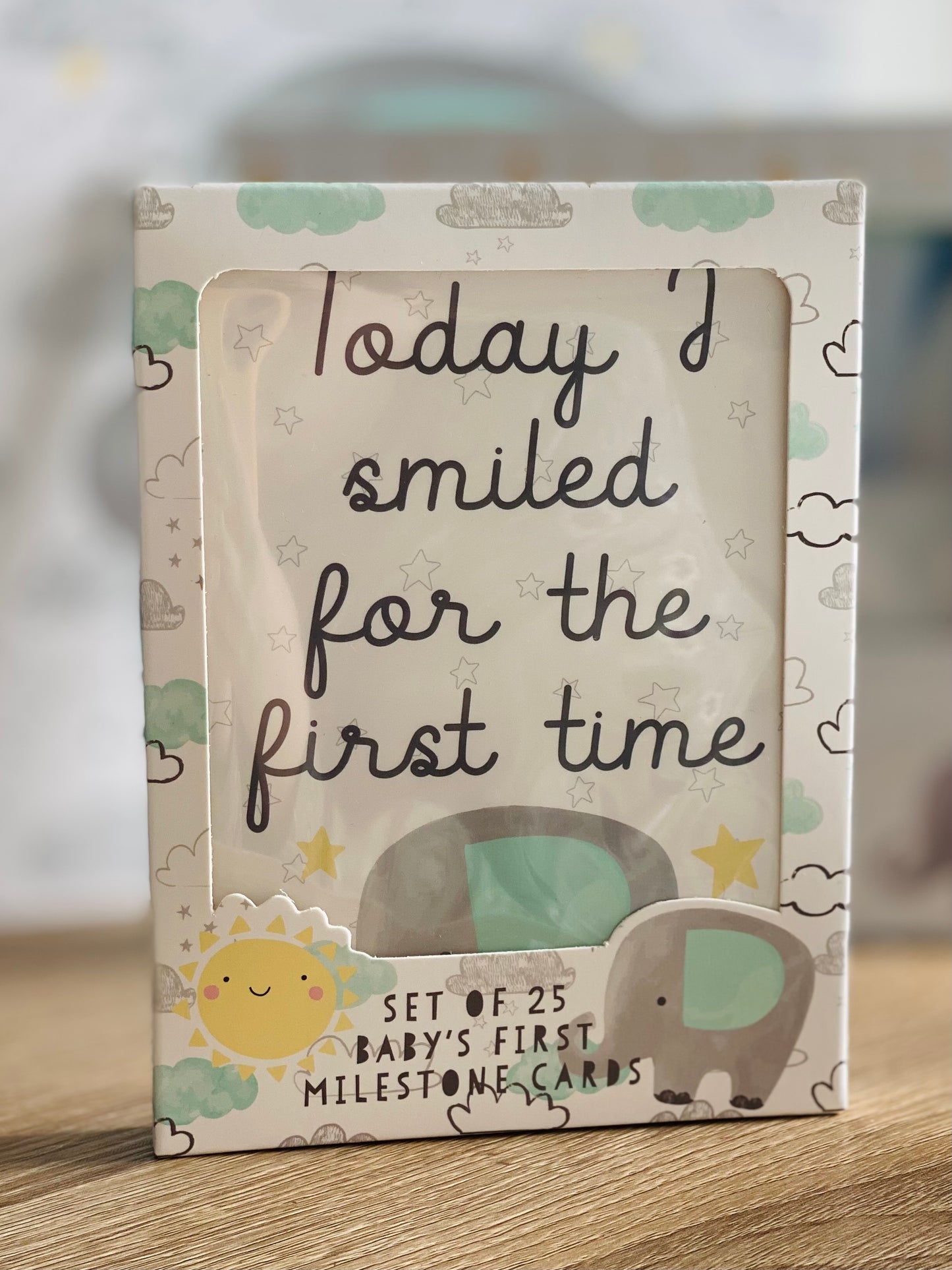 Baby's First Milestone Cards