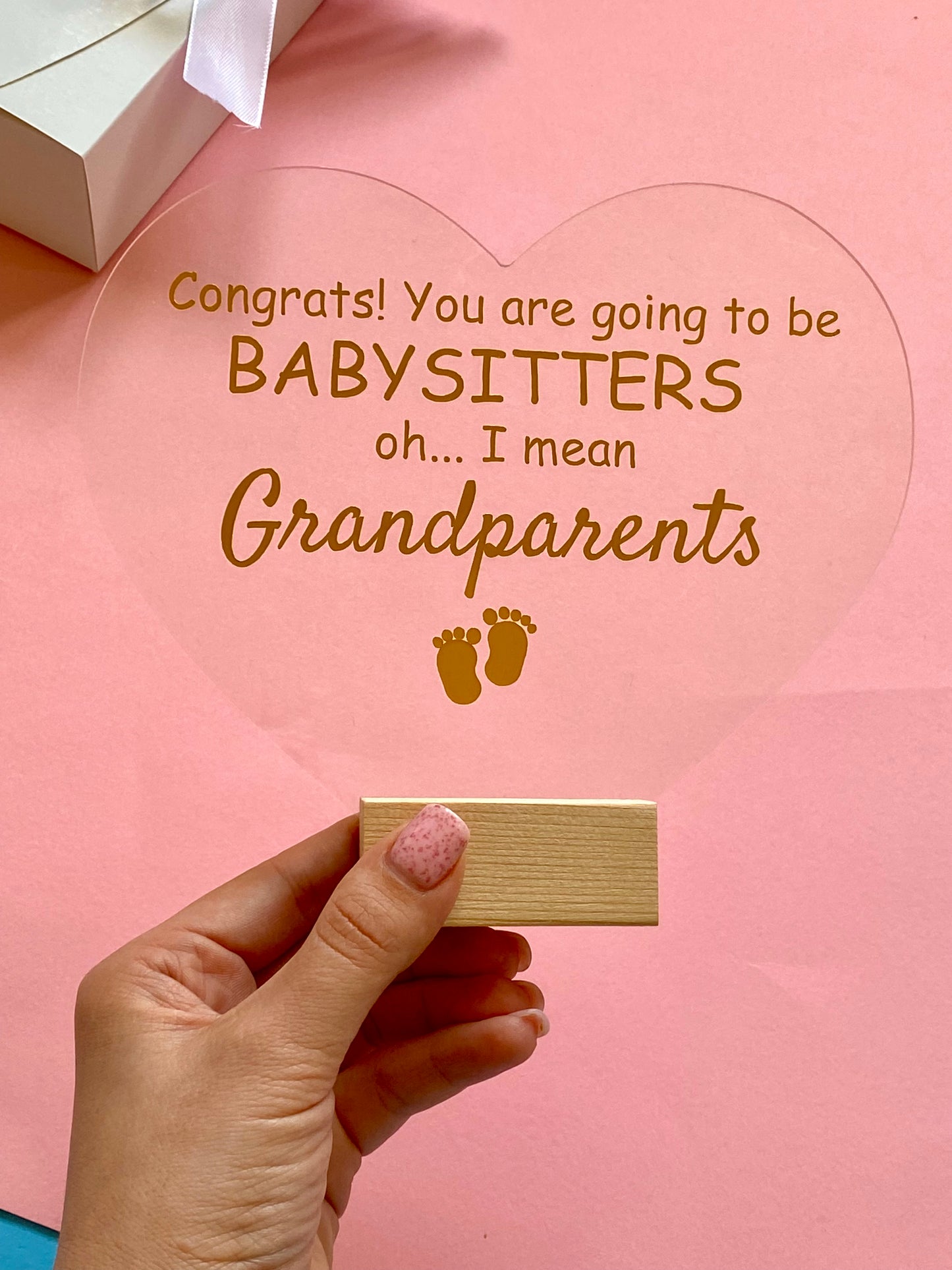 Grandparents Announcement Gift Set 1