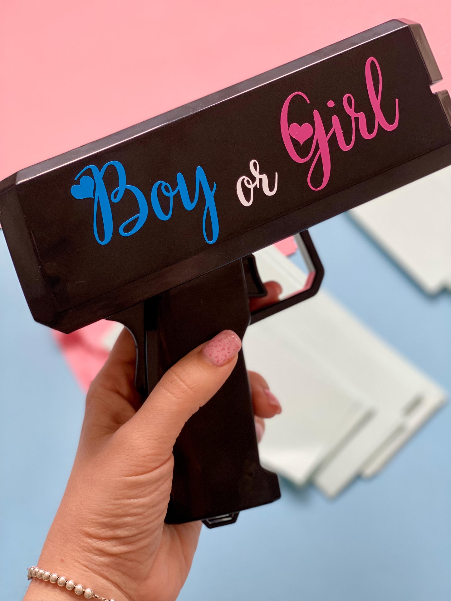 Gender Reveal Shooting Gun