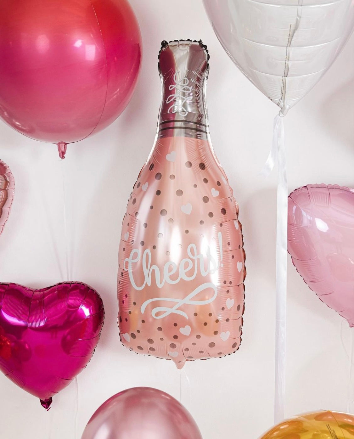 Pink Champagne Balloon