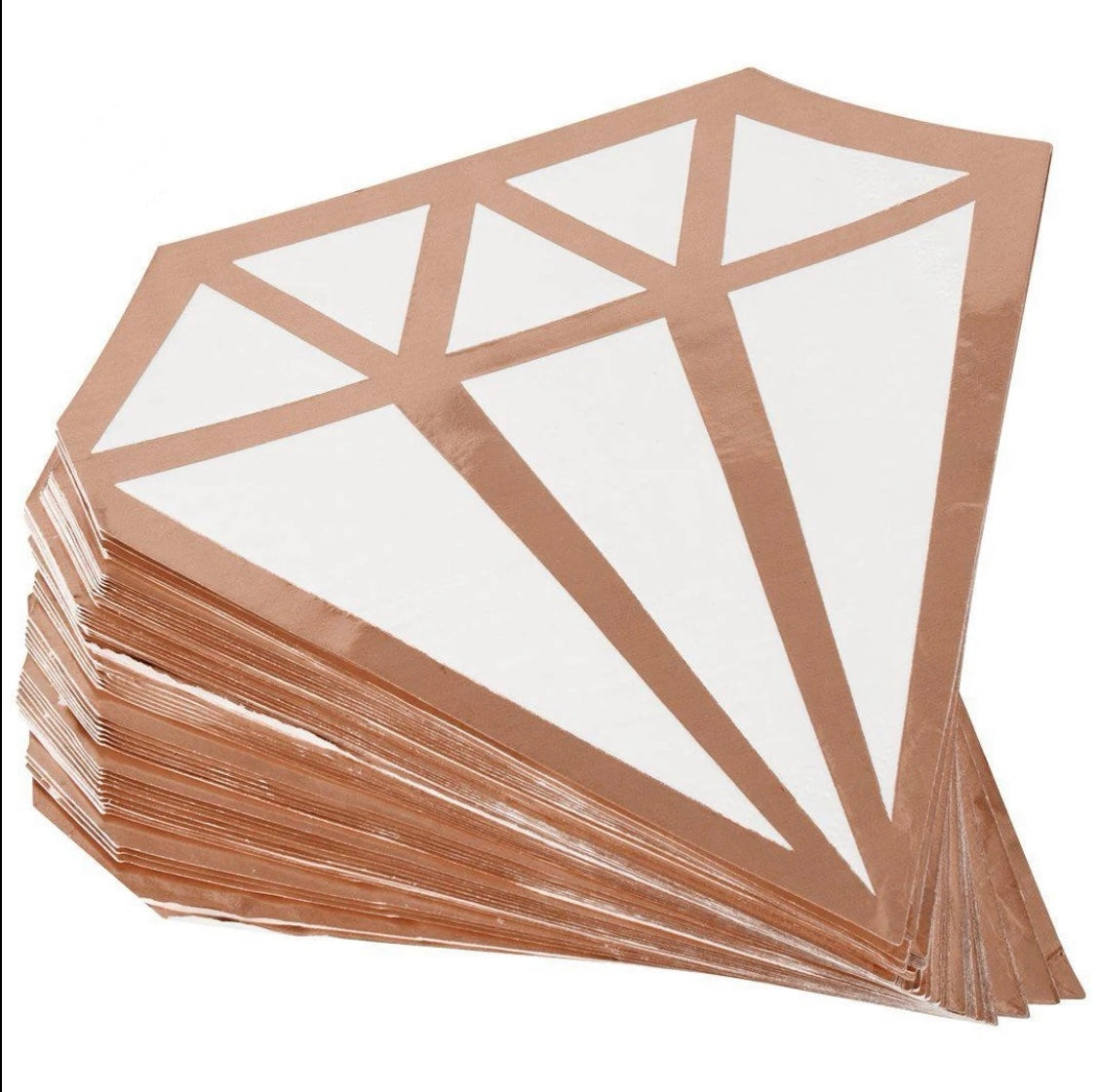 Diamond napkins pack of 16