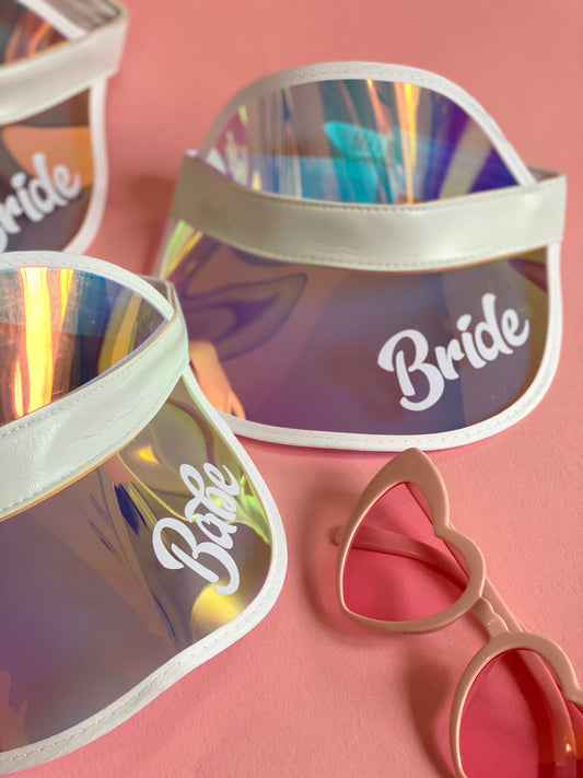 Bride and Babe visors