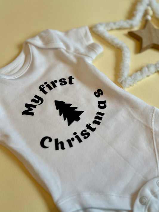 Bodysuit "My first Christmas"