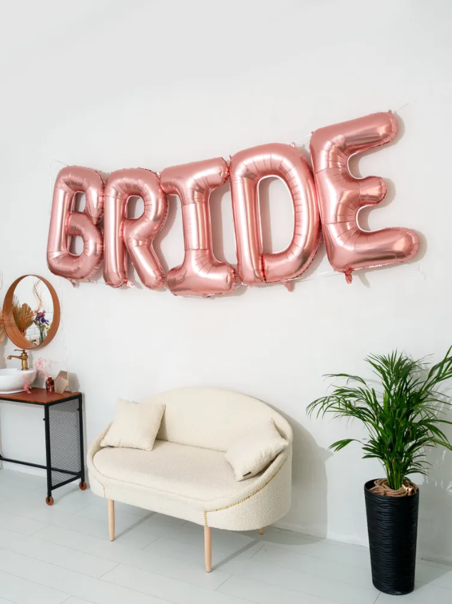 Bride XL foil balloon