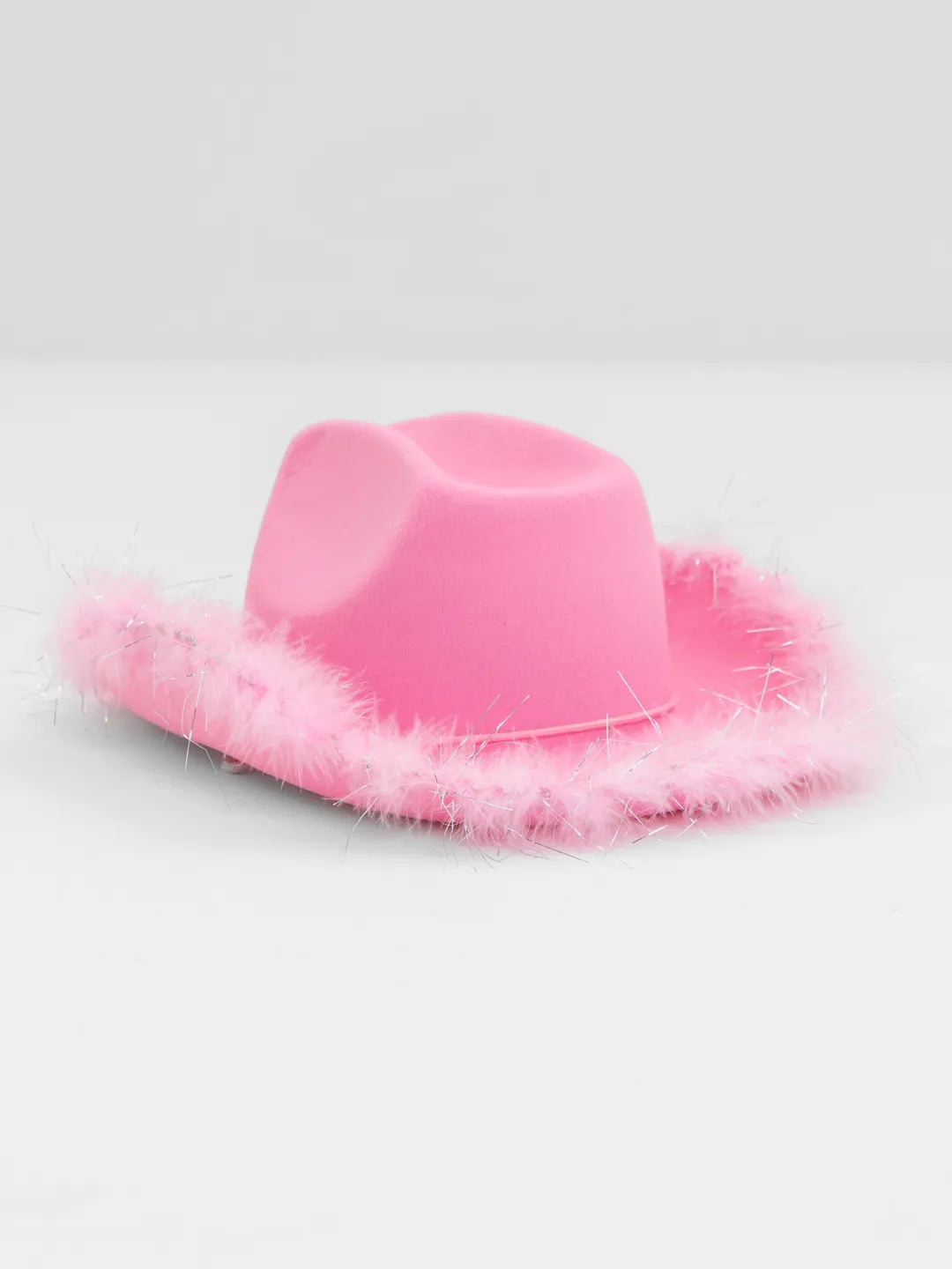 Pink cowboy hat