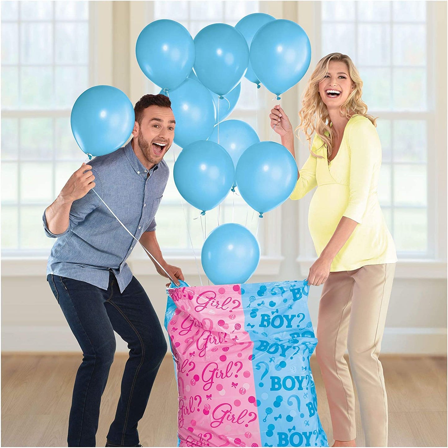 Gender Reveal Balloon Release Bag