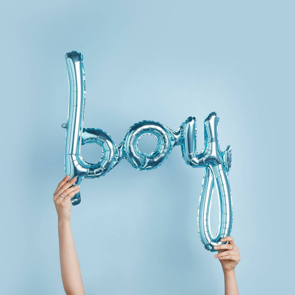 Blue Boy Balloon