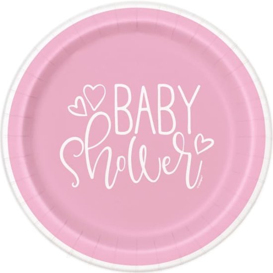 Baby Shower 8 Plates Set